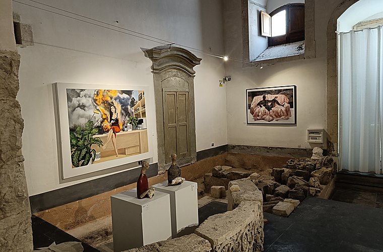 Installation view - Body Language - artworks on display - 2024
