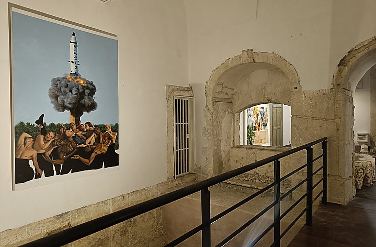 Installation view - Body Language - artworks on display - 2024