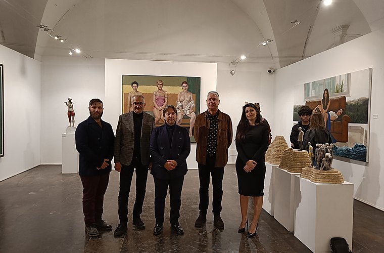 Opening view - Body Language - artists and guests - 2024