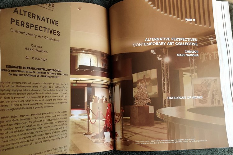 Identity of an Island publication - Open book