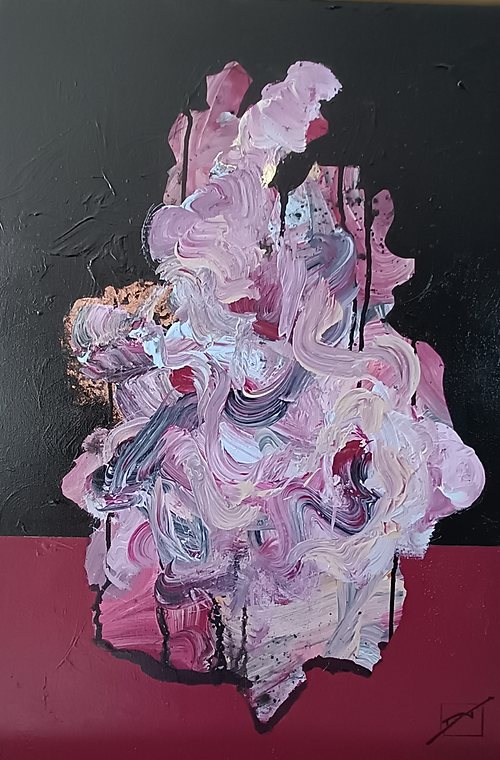Aftermath - Mixed Media on Canvas - 73cm x 53cm - 2025